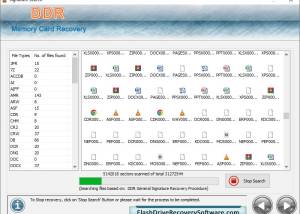 SD Card Files Recovery Software screenshot