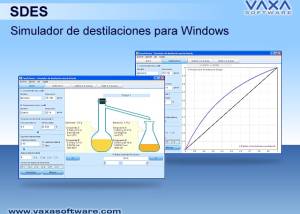 SDES - Simulador de destilaciones screenshot