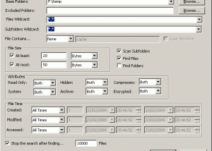 software - SearchMyFiles 3.30 screenshot