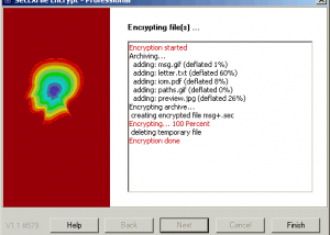 software - SecExFile Home 1.1 screenshot