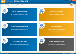 software - Secure Eraser 6.106 screenshot