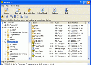 software - Secure IT Encryption Software 17.0.2.0 screenshot