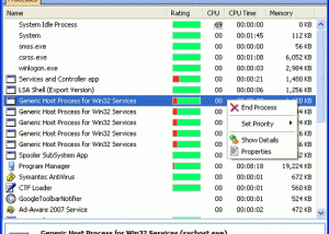 software - Security Process Explorer 1.6 screenshot