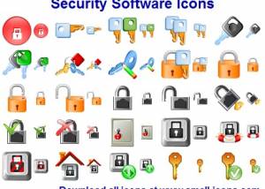 Security Software Icons screenshot