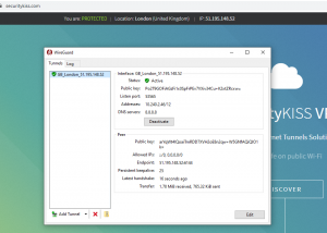 software - SecurityKISS Tunnel 1.0.0 screenshot