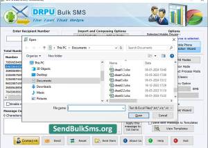 software - Send Bulk SMS for Pocket PC 8.1.6 screenshot