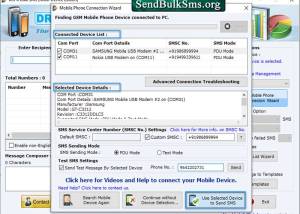 software - Send Bulk SMS program for Multi Mobile 8.1.3 screenshot