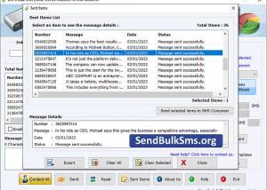 software - Send Bulk SMS Program 6.7.4 screenshot