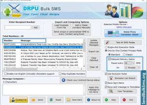 software - Send Bulk SMS Tool for Professional 6.9.8 screenshot