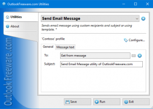 software - Send Email Message 4.11 screenshot