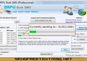 software - Send Free Text MSG 8.2.1.0 screenshot