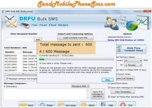 software - Send Mobile Phone SMS 9.2.1.0 screenshot