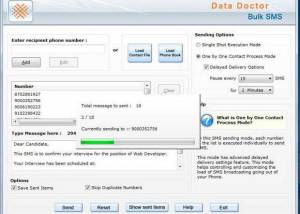 software - Send SMS From PC to Mobile 4.0.1.6 screenshot