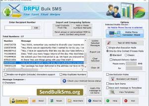 Send SMS GSM Mobile screenshot