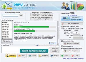 software - Send SMS Professional Utility 9.2.1.9 screenshot
