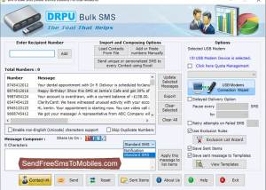 software - Sending SMS GSM Modem 8.5.1.4 screenshot