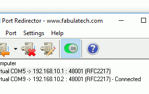 Serial Port Redirector screenshot