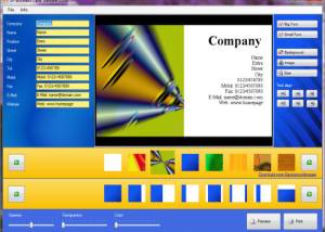 software - SF-Business Card 11.00 screenshot