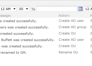 SharePoint AD Administration screenshot