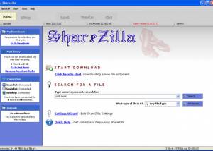 ShareZilla screenshot