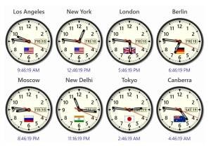software - Sharp World Clock 9.65 screenshot