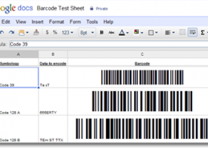 software - Sheets 2D Barcode Generator for Google 21.06 screenshot