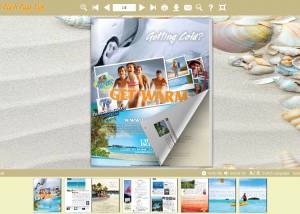 Shell Templates for Flash Flip Book screenshot