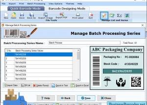 software - Shipping Barcode Maker Software 5.5 screenshot