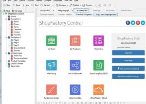 software - ShopFactory 11.1 screenshot