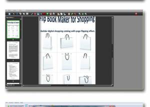 Shopping Catalog to Flipping Book screenshot