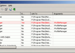software - ShortcutsMan 1.10 screenshot