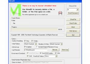 ShredIt for Windows screenshot