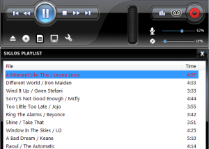 Full Siglos Karaoke Player/Recorder screenshot