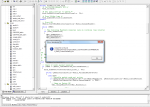 Silicon Laboratories IDE screenshot