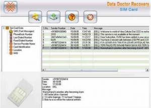 Sim Card Contacts Rescue Tool screenshot