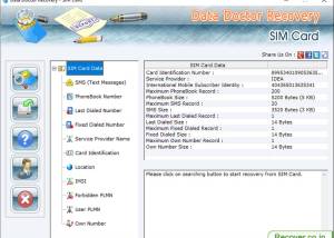 software - SIM Card Data Recovery Tool 8.0.8.4 screenshot