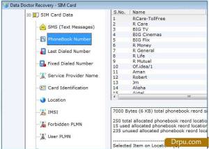 software - Sim Card Data Restore 7.6.4.2 screenshot