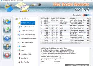 software - Sim Card Lost SMS Recovery 8.0.1.9 screenshot