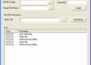 software - Simple Blu-ray Video Authoring SDK 2.00 screenshot