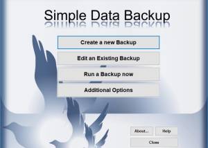 Full Simple Data Backup screenshot