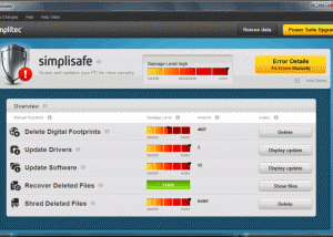 simplitec simplisafe screenshot