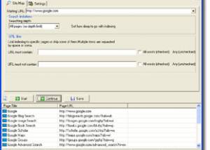 software - Sitemap Generator 1.8 screenshot