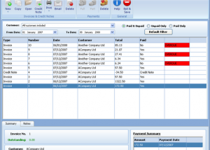 software - SliQ Invoicing and Quoting 1.6.3 screenshot