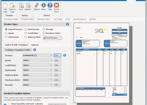 software - SliQ Invoicing 6.9.2 screenshot