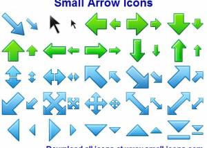 software - Small Arrow Icons 2013.1 screenshot