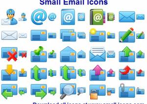 Small Email Icons screenshot