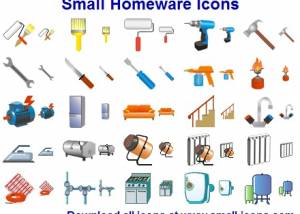 Small Homeware Icons screenshot