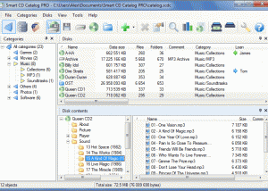 software - Smart CD Catalog Professional 3.16 screenshot