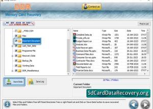 software - Smart Media Card Recovery Software 8.9.9.6 screenshot