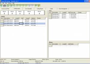 software - Smart1DCutting 1.4 screenshot